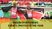 Major sports news events, photos of the year