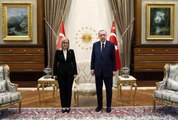 Son Dakika | Cumhurbaşkanı Erdoğan, Arnavutluk Meclis Başkanı Nikolla'yı kabul etti