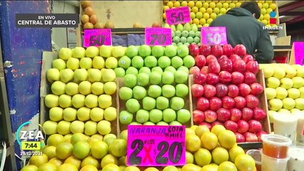 Esto cuesta la fruta de temporada y uva en la Central de Abasto de CDMX