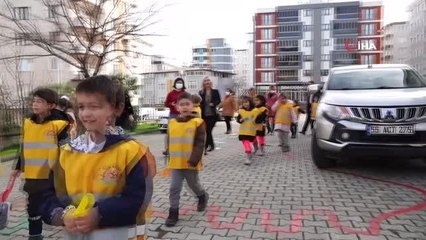 Minikler kışlık sebzelerini dikti