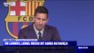 VOICI - Lionel Messi : ses larmes lors de sa conférence de presse émeuvent les internautes