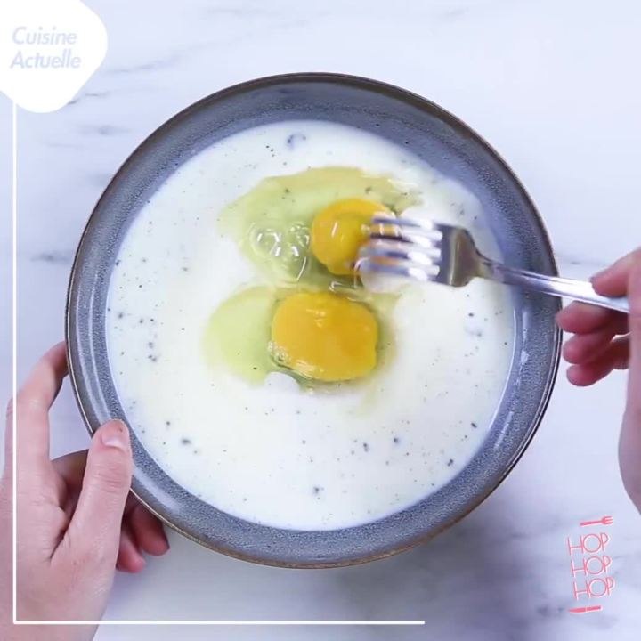 Hop hop hop : pain perdu aux mûres et aux cerises