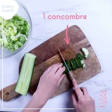 CUISINE ACTUELLE - Hop hop hop : salade façon shawarma de poulet