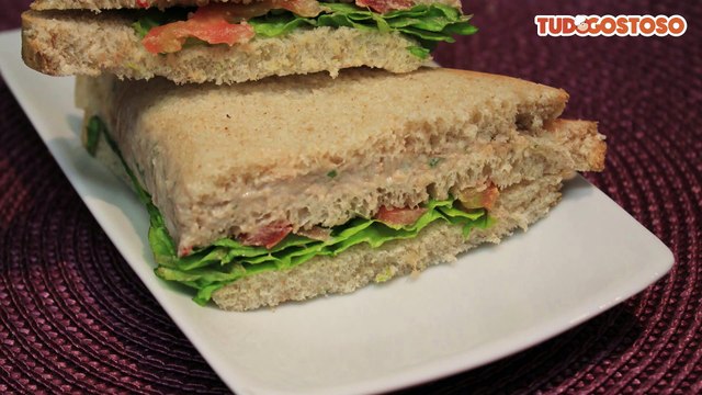 Lanche natural de atum light