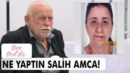 Salih Amca kaçan eşinin fotoğrafını görünce ekrana tükürdü! - Esra Erol'da 28 Aralık 2021
