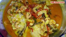 Moqueca de peixe e camarão