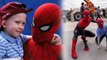 De héroe a héroe: Tom Holland invitó al niño que salvó a su hermana del ataque de un perro al set de Spider-Man: No way home