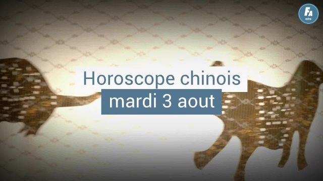 FEMME ACTUELLE - Horoscope chinois du jour, Chèvre d'Eau, du mardi 3 août 2021