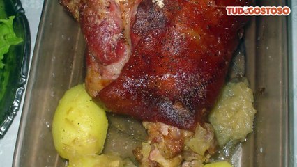 Eisbein - Joelho de porco com chucrute (Sauerkraut) - receita típica alemã