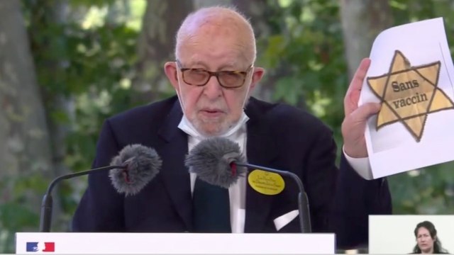 FEMME ACTUELLE - Pass sanitaire : l'indignation d'un rescapé du Vel d'Hiv face à l'étoile jaune reprise par les antivax