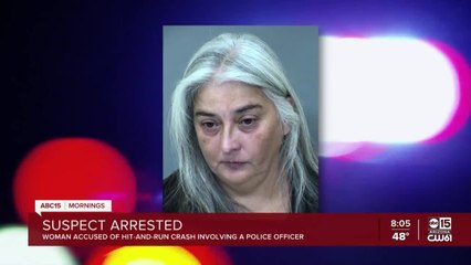 Arrest made in connection to Phoenix officer hit and run