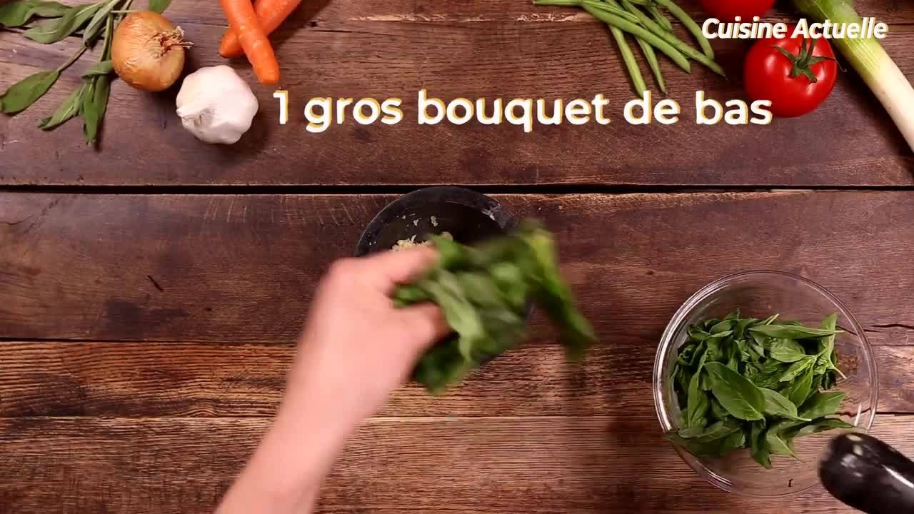 CUISINE ACTUELLE - Soupe au pistou