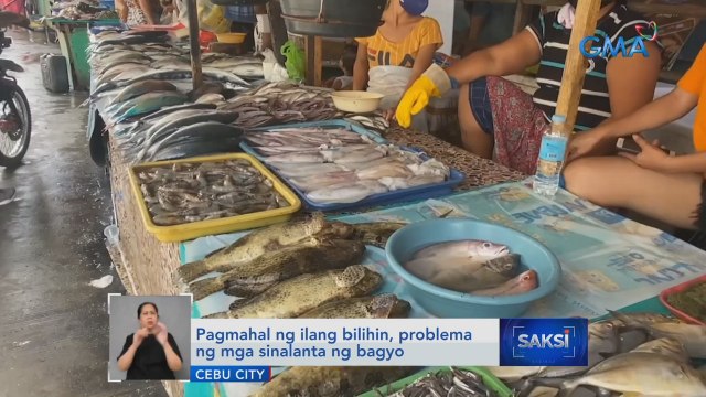Pagmahal ng ilang bilihin, problema ng mga sinalanta ng bagyo | Saksi
