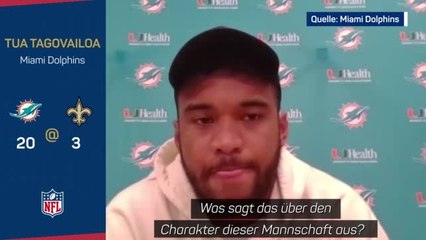 Download Video: Tua über Dolphins: “Können nur noch stärker werden”