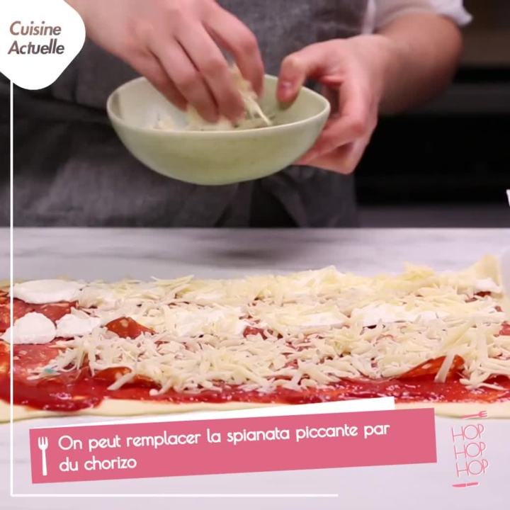 CUISINE ACTUELLE - Hop hop hop : pizza Stromboli à la diavola