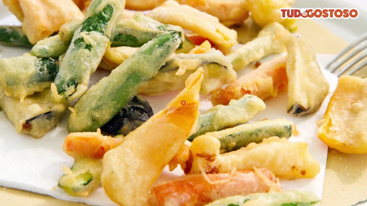 Tempurá de legumes