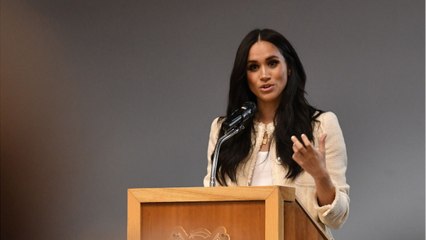 FEMME ACTUELLE - Meghan Markle très angoissée par son nouveau projet dédié aux enfants