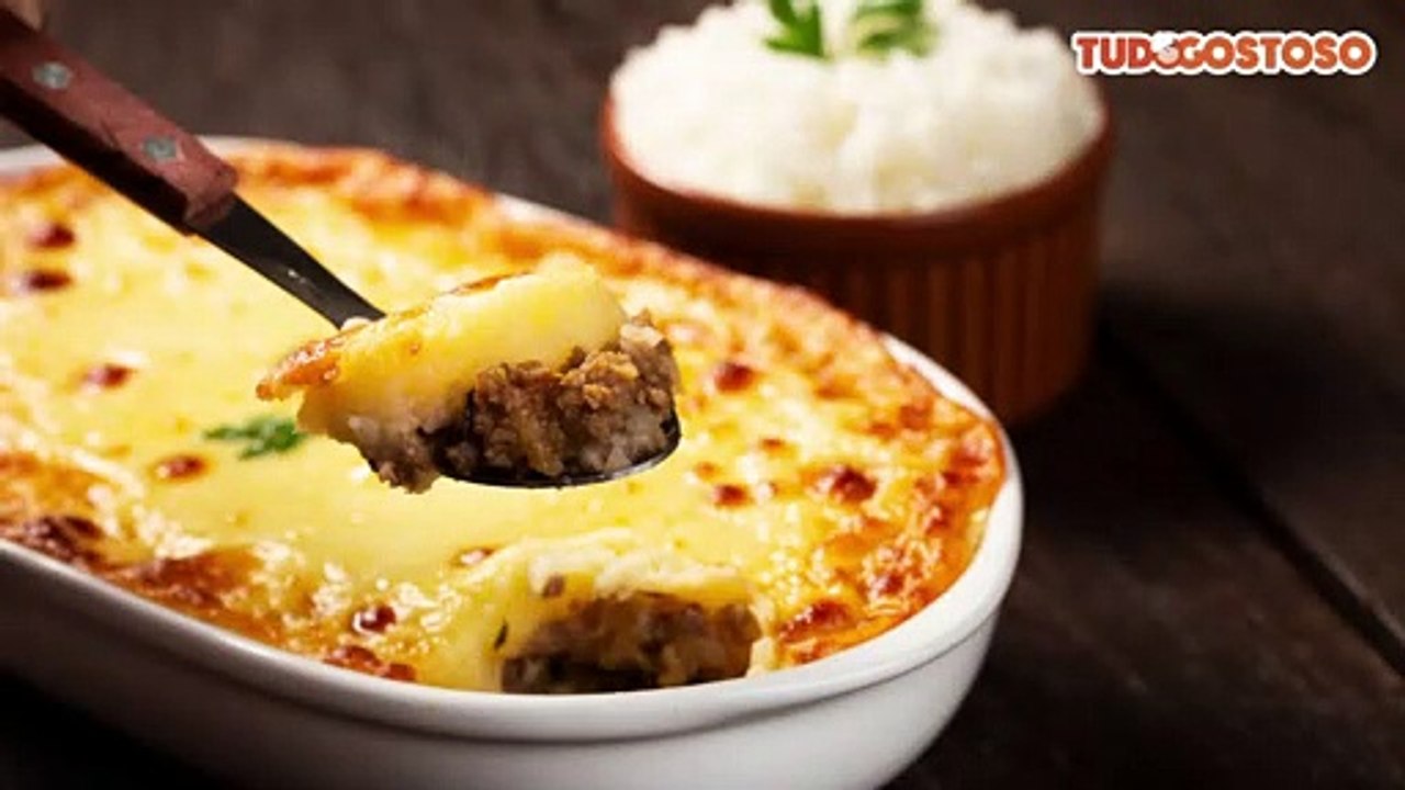 Escondidinho de batata com carne moída