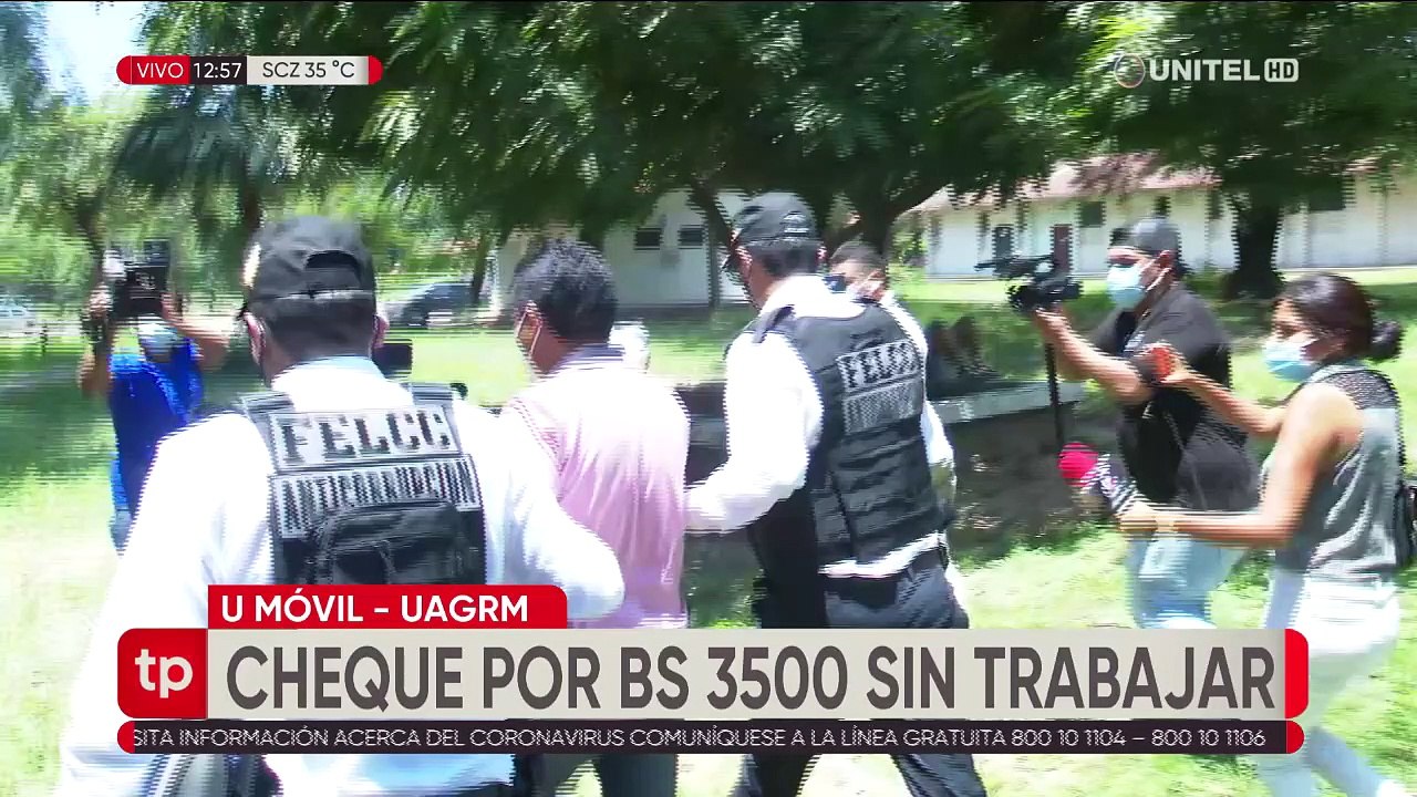 Tres arrestados durante un operativo en la Uagrm