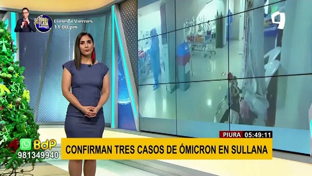 Piura: Hernando Cevallos confirma presencia de variante ómicron en Sullana