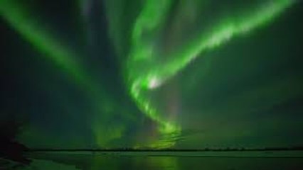 Beautiful Bursts Of Light Over Fairbanks, Alaska