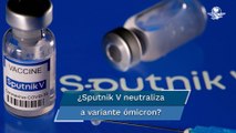 De las vacunas antiCovid ¿Sputnik V es la única que conserva eficacia frente a ómicron?