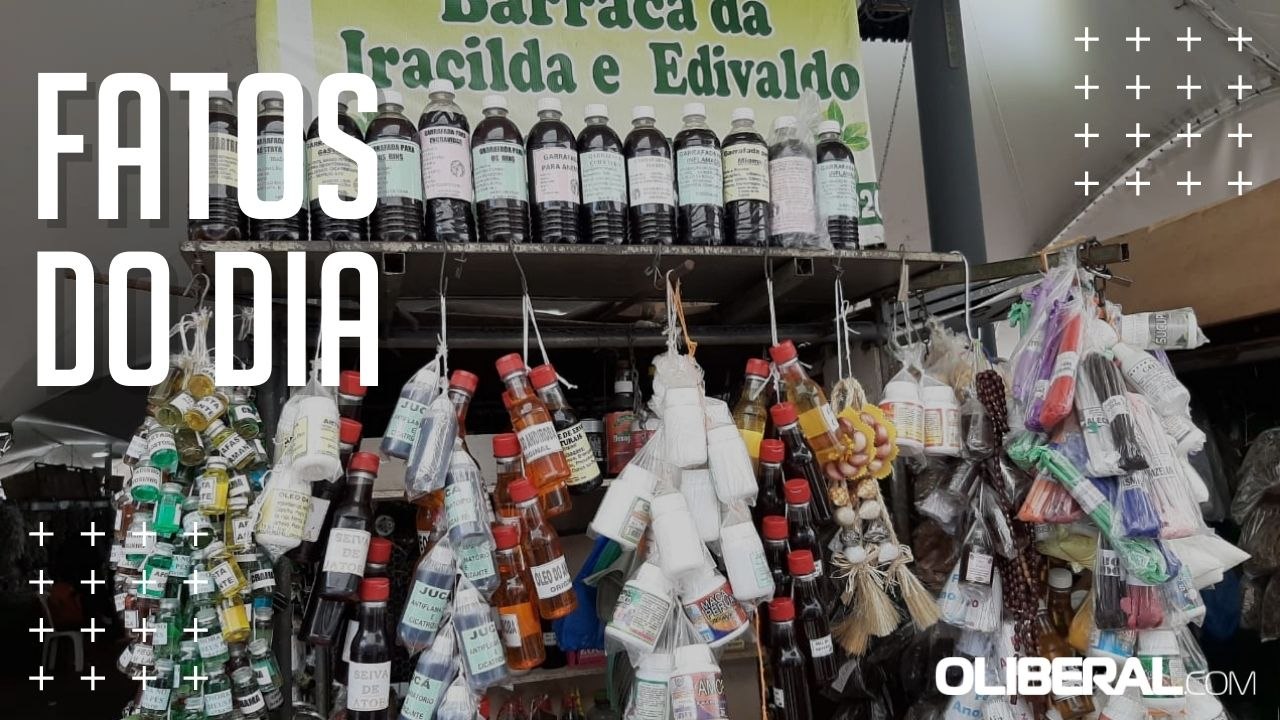 Os tradicionais banhos de erva do Ver-o-Peso seguem em alta neste ano