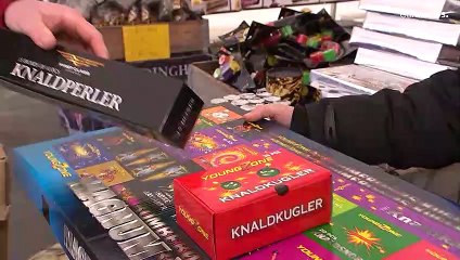 Alemães compram fogos-de-artifício na Dinamarca