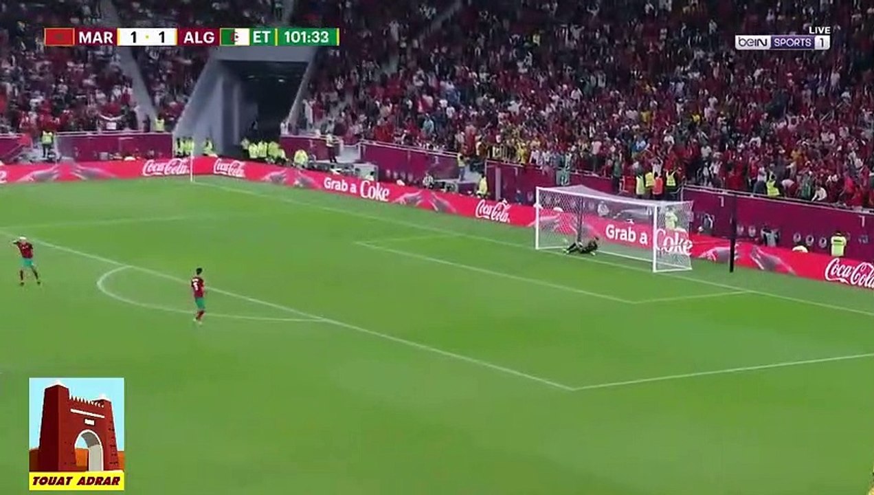 هدف بلايلي الجزائر المغرب في كأس العرب