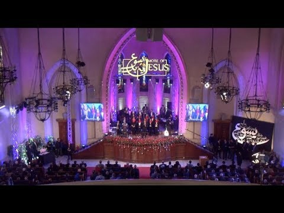 زغاريط في احتفالات الطائفة  الإنجيلية بعيد الميلاد المجيد