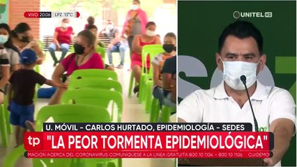 Record de casos de coronavirus en Santa Cruz