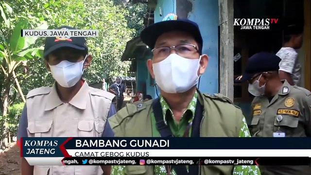 Hujan Deras, Tebing Longsor Timpa 2 Rumah Warga di Kudus
