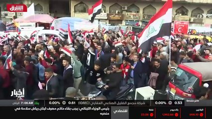 ...ورفع الخيام من امام بوابات المنطقة الخضر...