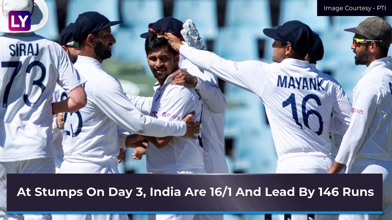 IND vs SA Stat Highlights 1st Test 2021 Day 3: Mohammad Shami Shines With Five-Wicket Haul