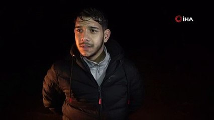 Yağışlar Trakya'yı fena vurdu! Otomobil akıntıya kapıldı