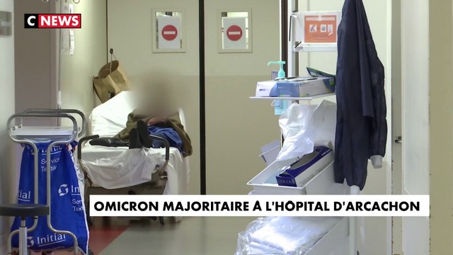 L'hôpital d'Arcachon soigne de plus en plus de patients positifs au variant OMICRON