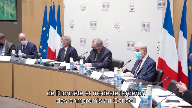 Réunion avec les membres de la Conférence des Présidents du Parlement européen - Discours d'ouverture - Jeudi 9 décembre 2021