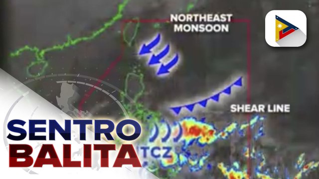 PTV INFOWEATHER: Shear line, umiiral sa Visayas at Mindanao; PAGASA-DOST, muling nagbabala vs. posibleng pagbaha at pagguho ng lupa