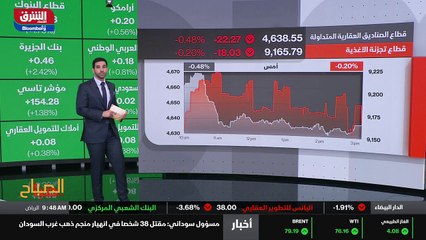 ...السيول ايضا شهدت زيادة ملحوظة خلال جلسة ...