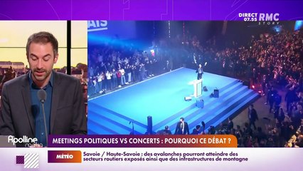 Expliquez-nous : Meetings politiques VS concerts, pourquoi ce débat ? - 29/12