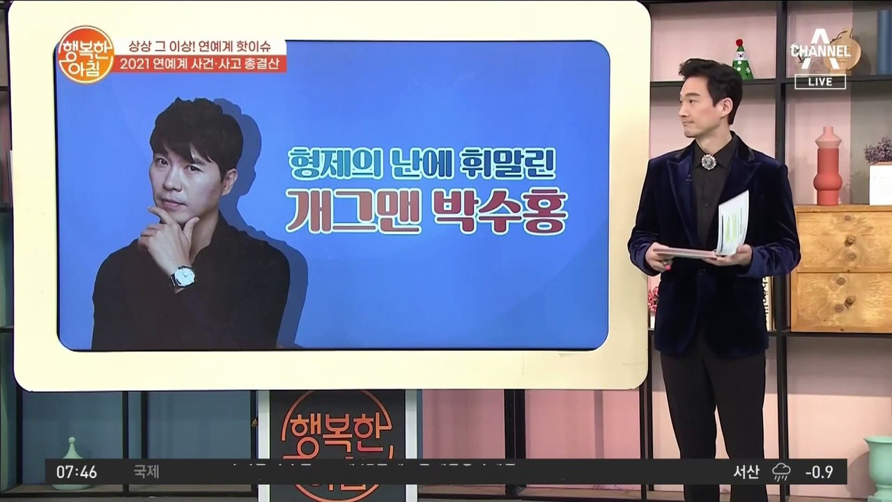 박수홍, 형제의 난! 피를 나눈 형제에 발등 찍힌 안타까운 사연 ★2021 연예계 대박사건★