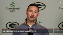 Packers Coach Matt LaFleur on Rising COVID Levels