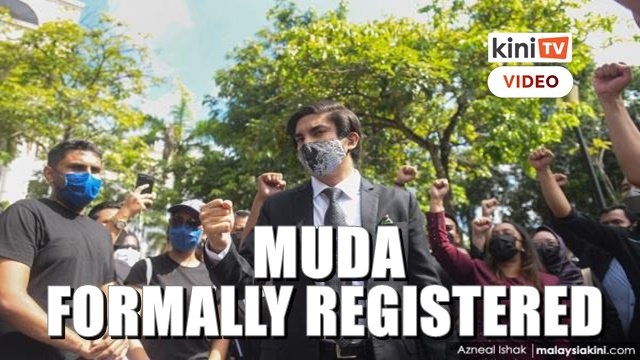 Muda formally registered as political party on Dec 23