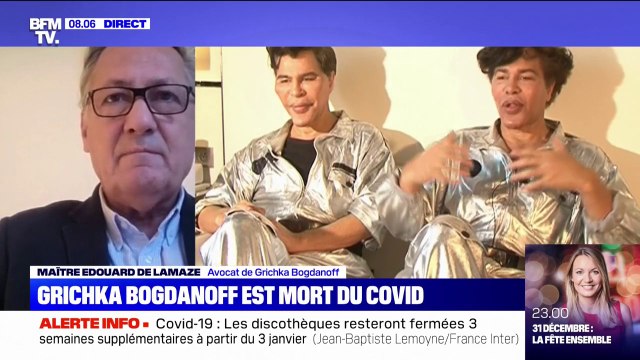 Mort du covid-19, Grichka Bogdanoff n'avait pas de comorbidités et était en très bonne santé , d'après son avocat