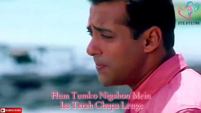 Hum Tumko Nigahon Mein ❤ Salman Khan Shilpa Shetty ❤ Bollywood 90s Songs Romantic WhatsApp Status