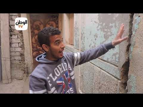 تصدع 8 منازل ببني سويف يتسبب في فزع الأهالي