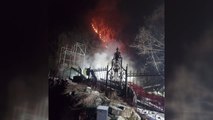 강원 춘천에서 산불 발생...주택 화재 후 옮겨붙어 / YTN