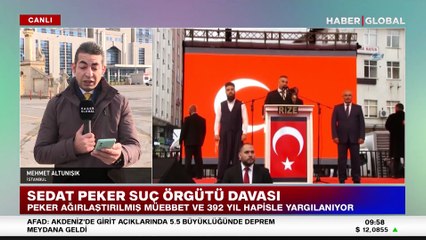 Sedat Peker suç örgütüne yönelik 92 sanığın yargılanmasına başlandı