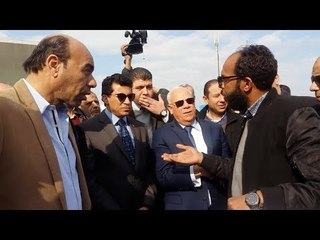وزير الرياضة يتفقد استاد النادي المصري البورسعيدي