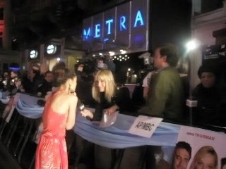 accidental husband in UK - scarlet/natassia malthe arrives